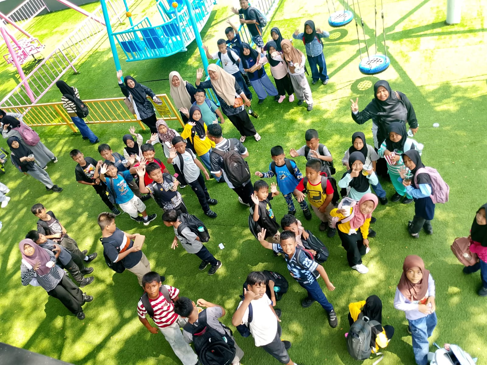 Kegiatan outing class di the nice playland
